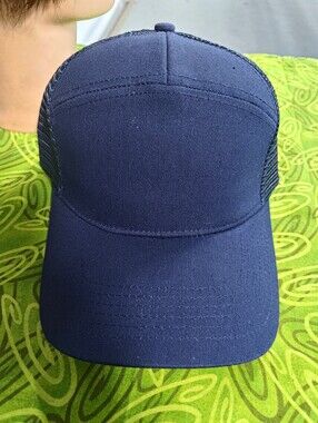 Blue Angels Official US Navy Embroidered Shield Logo Strap-on Hat Cap OSFM